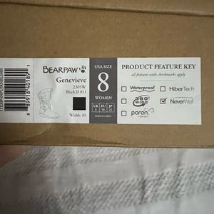 Black Bearpaw fur boots brand new size 8